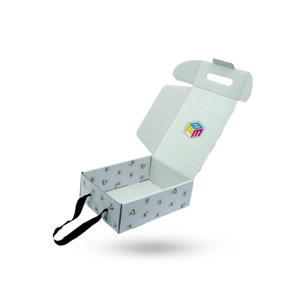 White Corrugated mailer boxes