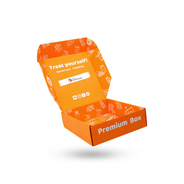 colorful mailer boxes