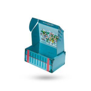 Printed mailer boxes for shipping