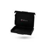 black gift postal boxes
