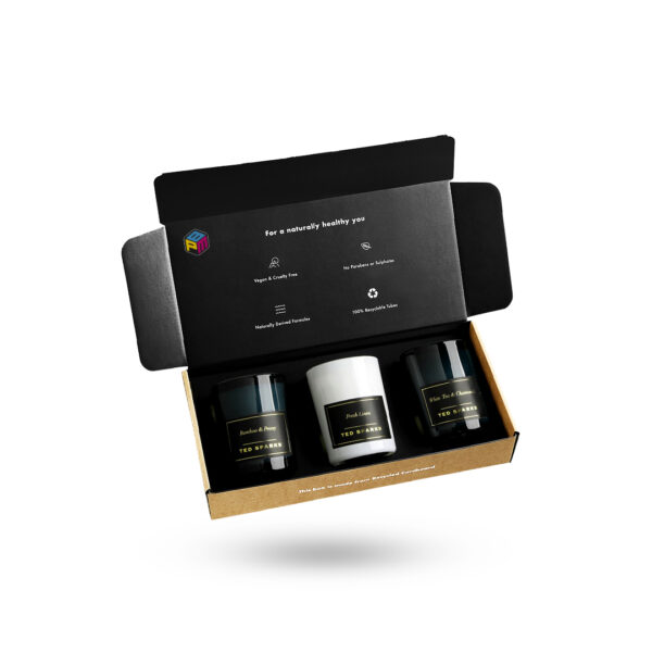 branding mailer box for candle