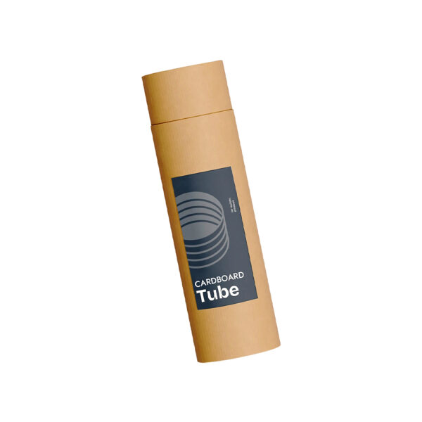 logo printed cardboard tube packaging