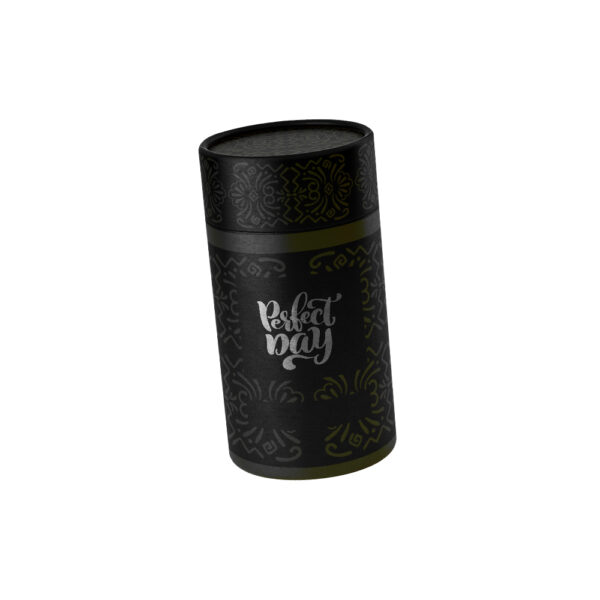 matte black tube packaging