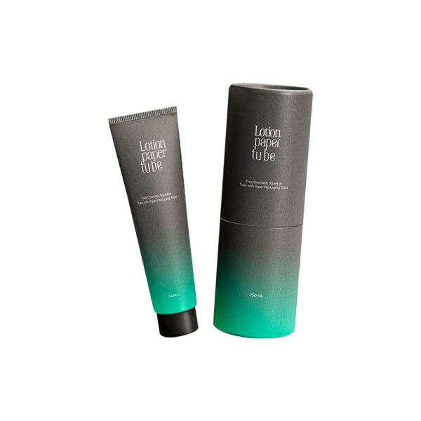 Printed Lotion tube packaging