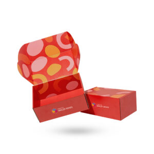 red mailer boxes