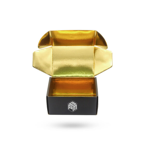 printed gold mailer boxes